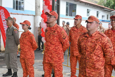 Sumidouro passa a ser o 73º município do Rio de Janeiro a ter um quartel do Corpo de Bombeiros