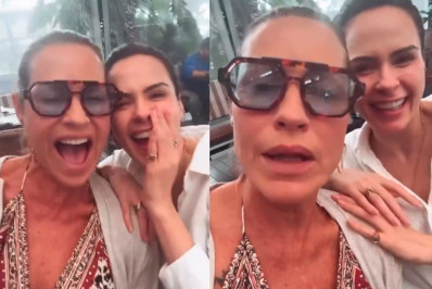 Luana Piovani mostra encontro com Ana Paula e brinca: 'Mundo, cuidado' 