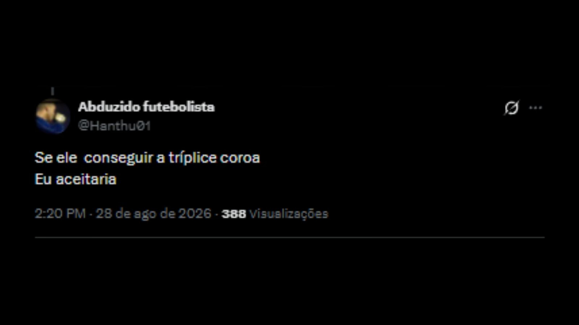 Torcedores repercutindo fala de cantor sobre Abel Ferreira - Reprodução/ X @Hanthu01
