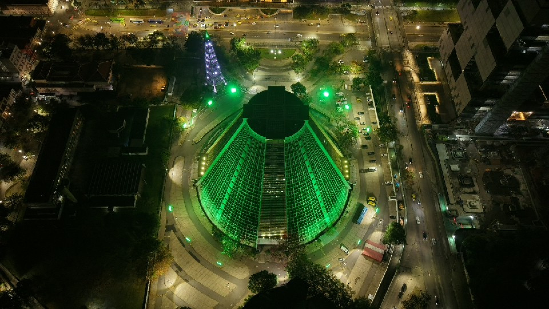Nova iluminação foi inaugurada na noite desta quinta-feira (27) - Divulgação / Rioluz