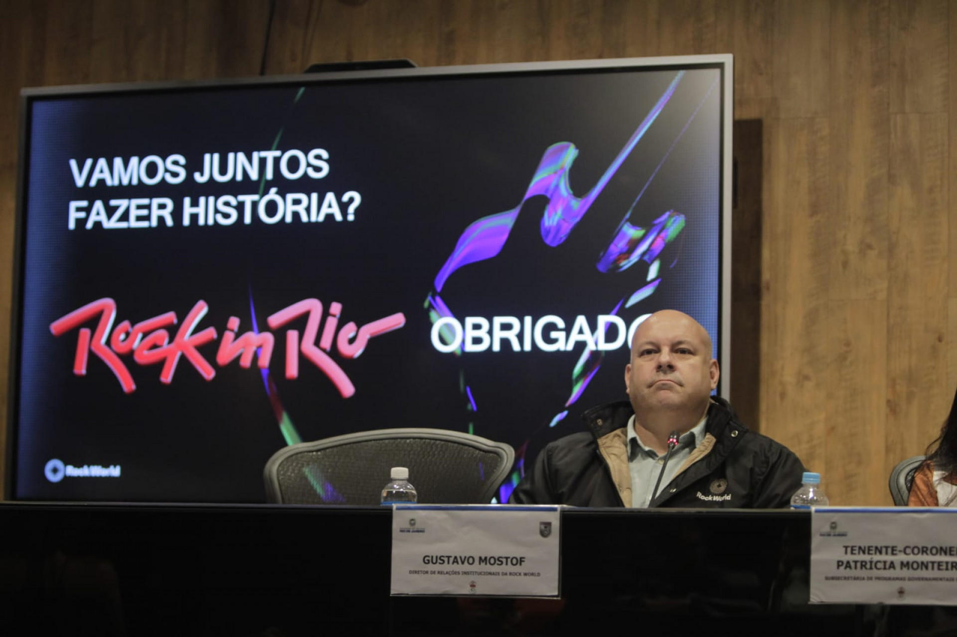 Esquema de segurança para o Rock in Rio foi apresentado no Centro Integrado de Comando e Controle - Reginaldo Pimenta/Agência O DIA