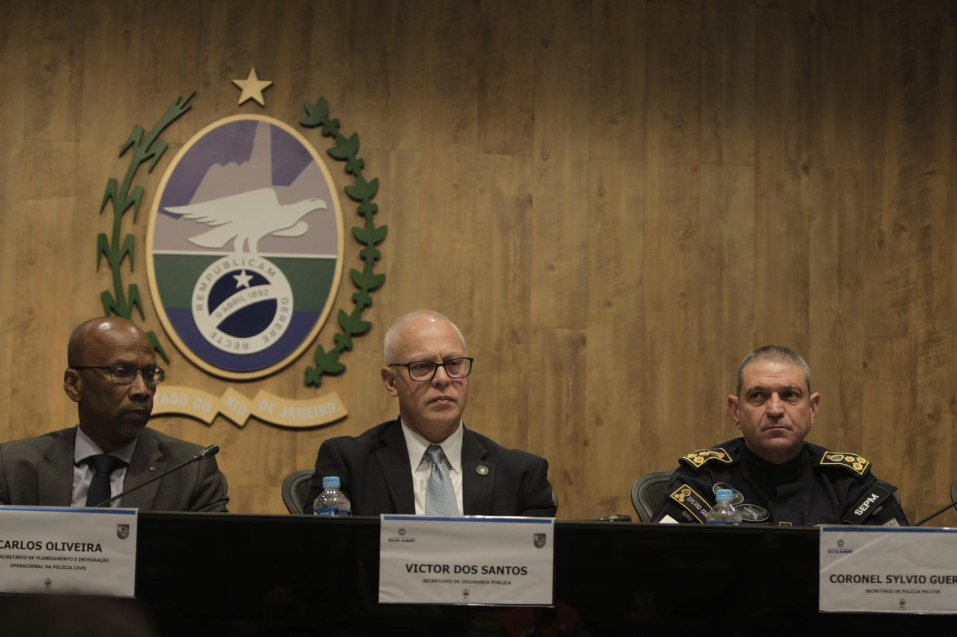 Esquema de segurança para o Rock in Rio foi apresentado no Centro Integrado de Comando e Controle - Reginaldo Pimenta/Agência O DIA