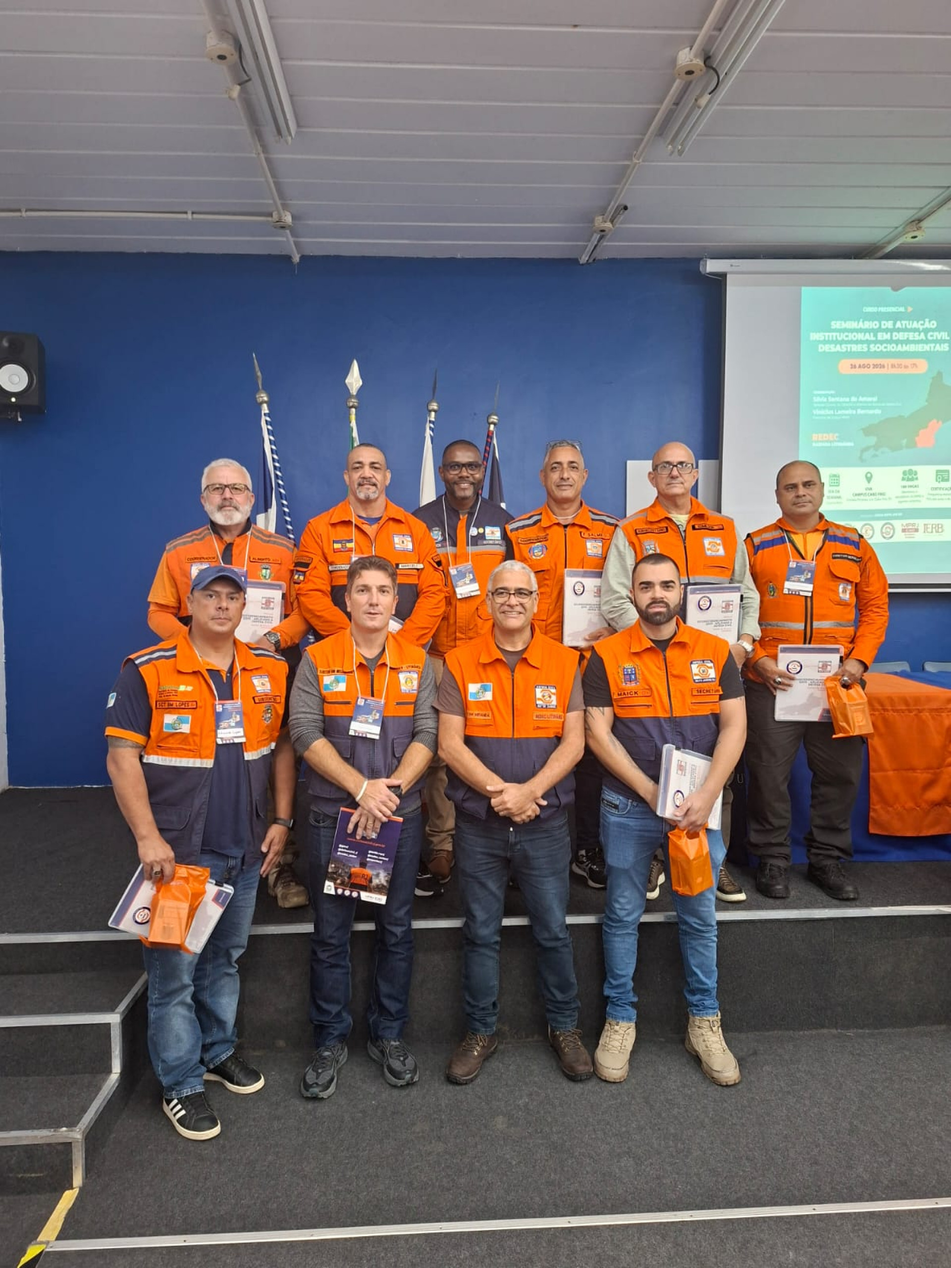 Defesa Civil de Saquarema participa de seminário sobre desastres socioambientais em Cabo Frio - Divulgação/Prefeitura de Saquarema