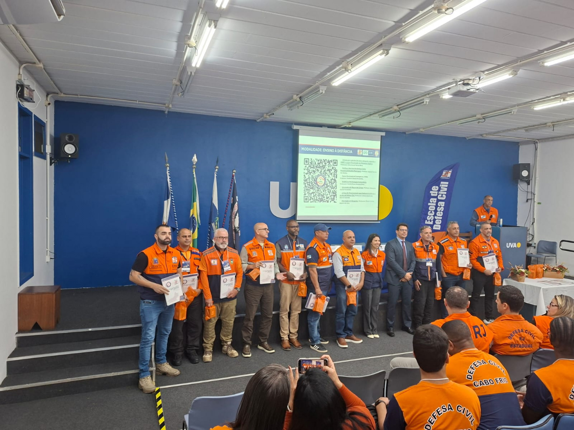 Defesa Civil de Saquarema participa de seminário sobre desastres socioambientais em Cabo Frio - Divulgação/Prefeitura de Saquarema