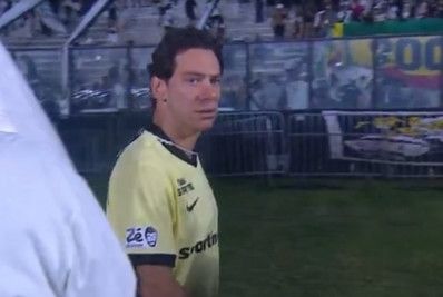 Marcos Lamacchia comparece a São Januário para assistir ao jogo do Vasco