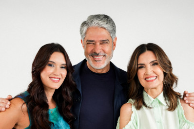 William Bonner participa de programa com Fátima Bernardes e filha