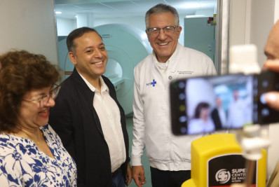 Rodrigo Neves recebe ministro Alexandre Padilha no Super Centro de Saúde