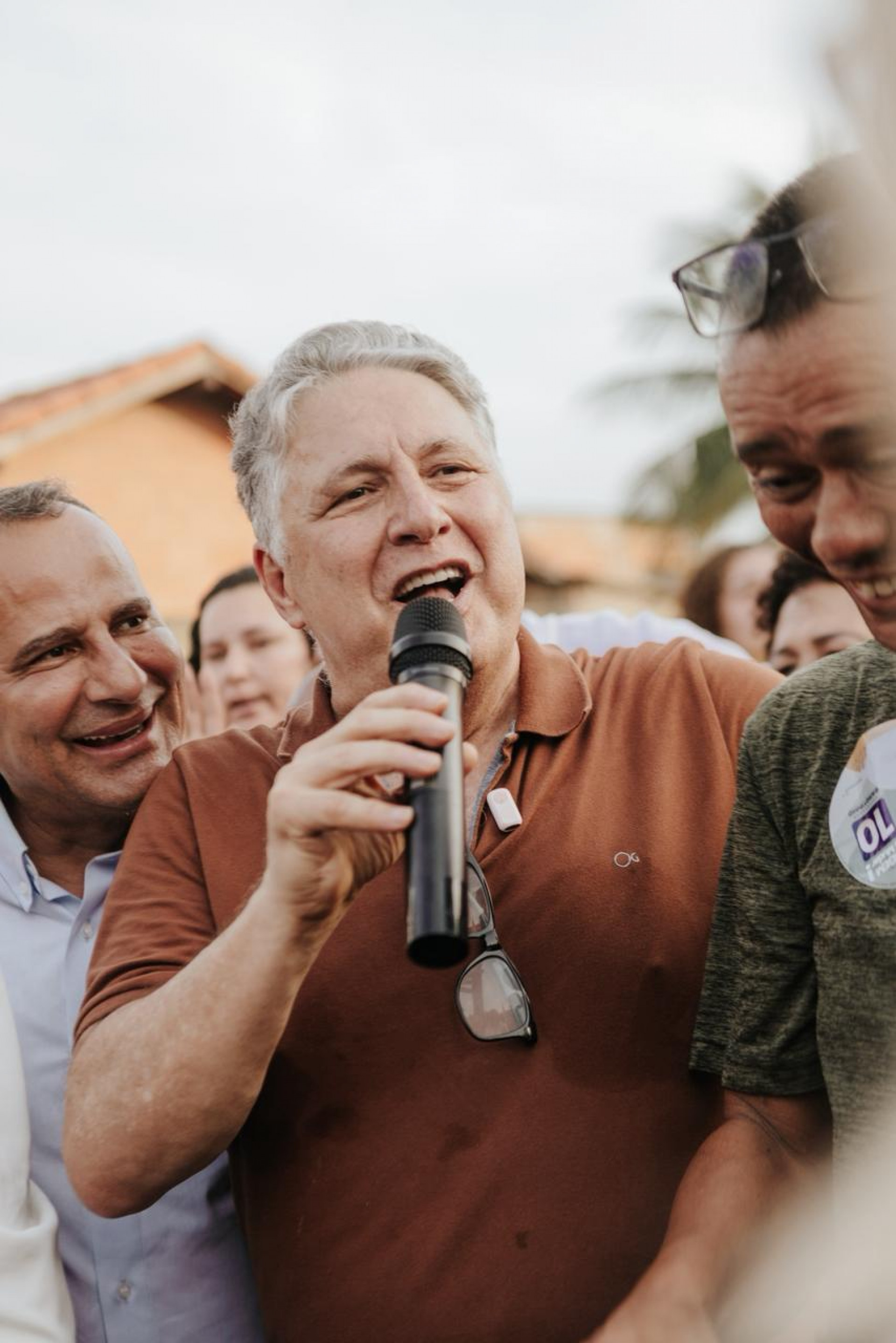 Anthony Garotinho conversou com eleitores em Campo Grande e Sepetiba - Divulgação 