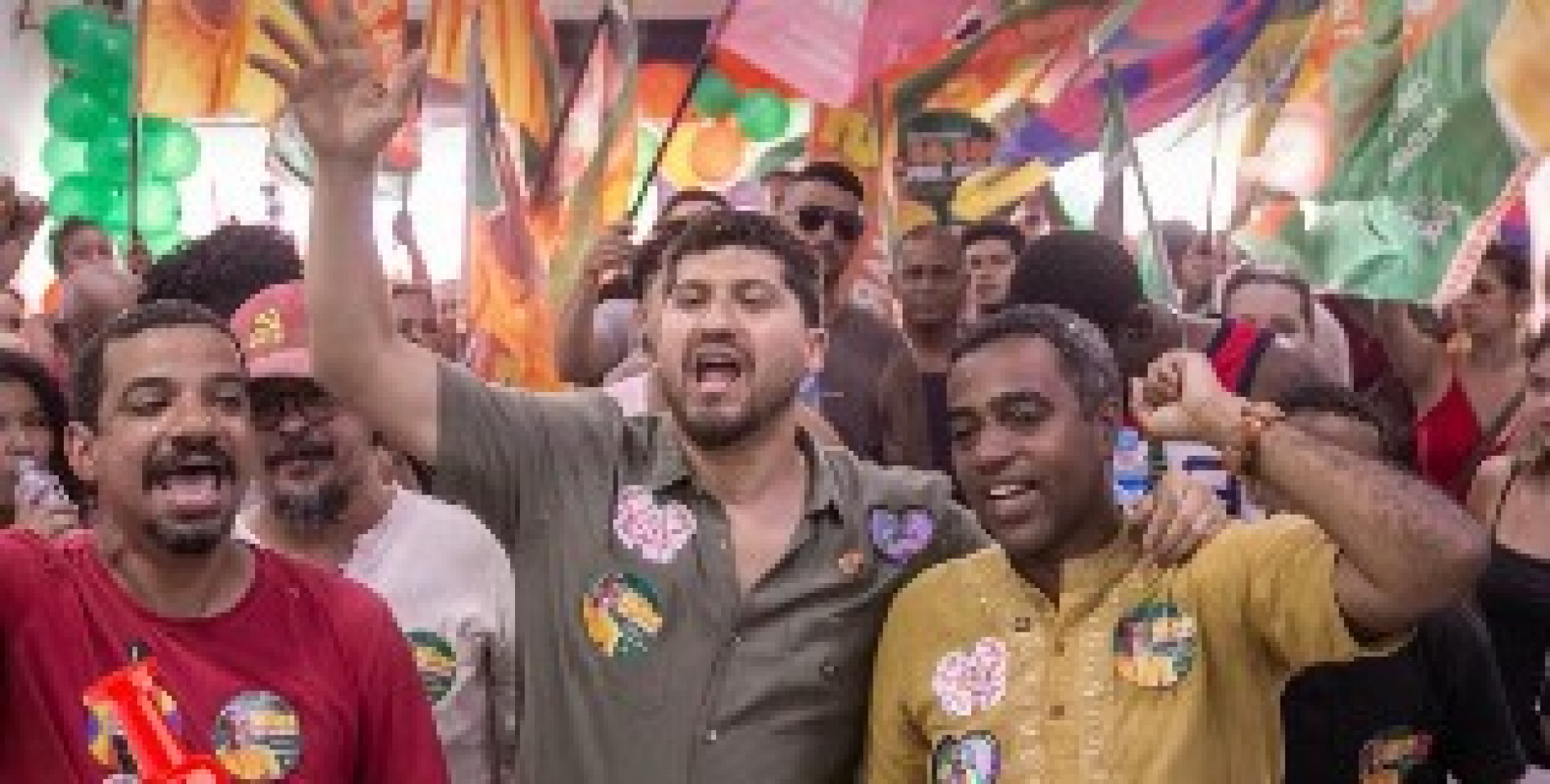 William Siri esteve em São Gonçalo, na Região Metropolitana - Reprodução / Redes Sociais