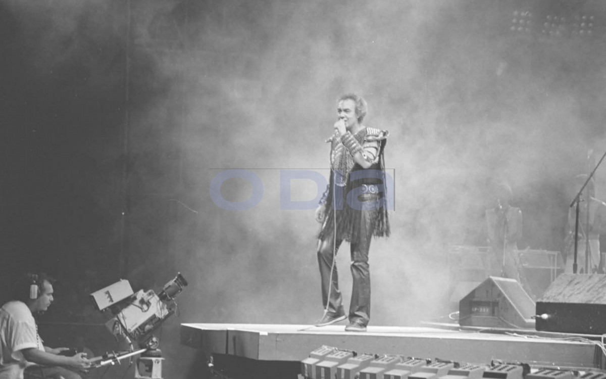 Tremendão,chegou a ser vaiado no show de 1985 - antiga Cidade do Rock