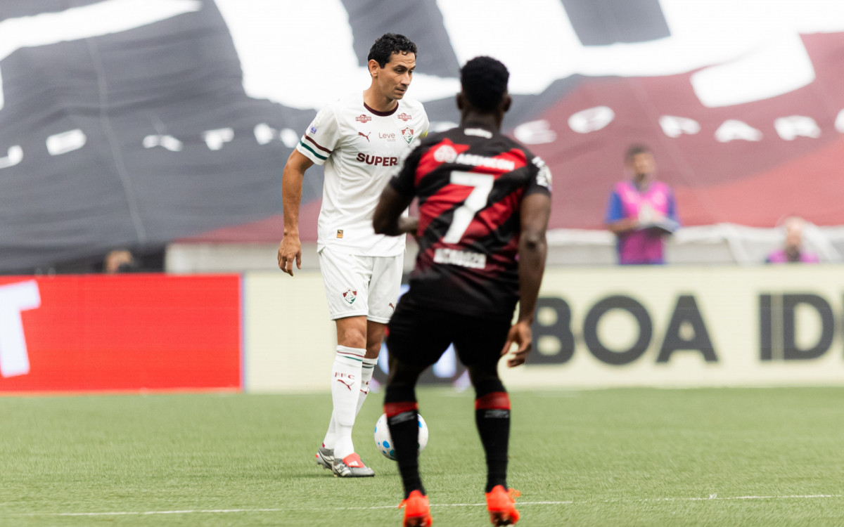 Fluminense e Athletico-PR se enfrentaram em Curitiba
