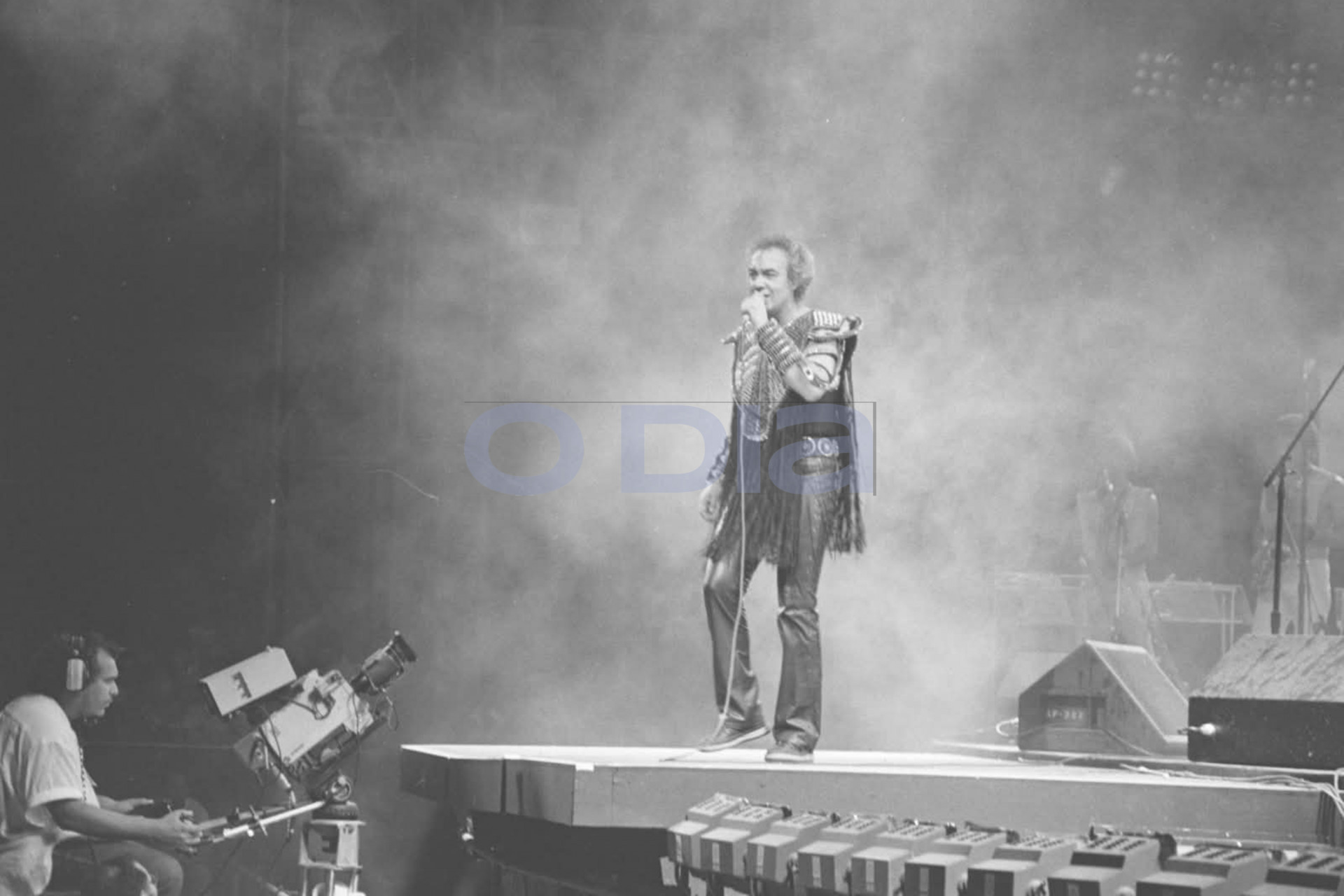 Tremend&atilde;o, chegou a ser vaiado no show de 1985 - antiga Cidade do Rock - Francisco Teixeira / Arquivo O DIA