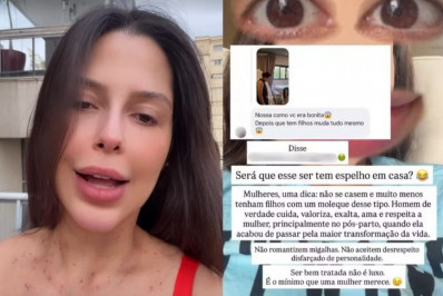Ex-BBB Laís Caldas expõe hater e reage: 'Tem espelho em casa?'