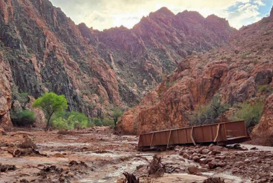 Vídeo: mais de 20 pessoas estão desaparecidas após inundação no Grand Canyon