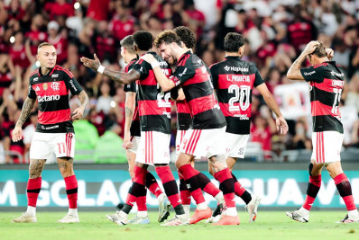 Jogadores do Flamengo admitem queda de rendimento no segundo tempo