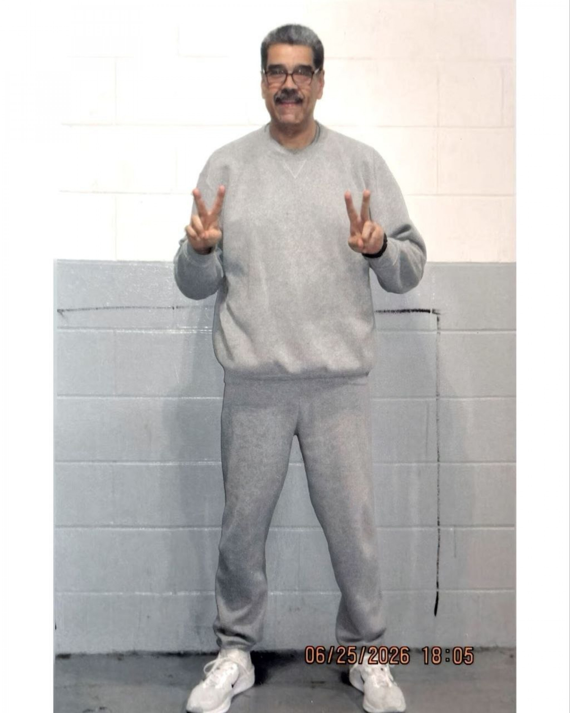 Maduro está Nicolás Maduro está detido no Centro de Detenção Metropolitano (MDC), em Nova York - Reprodução/Redes sociais