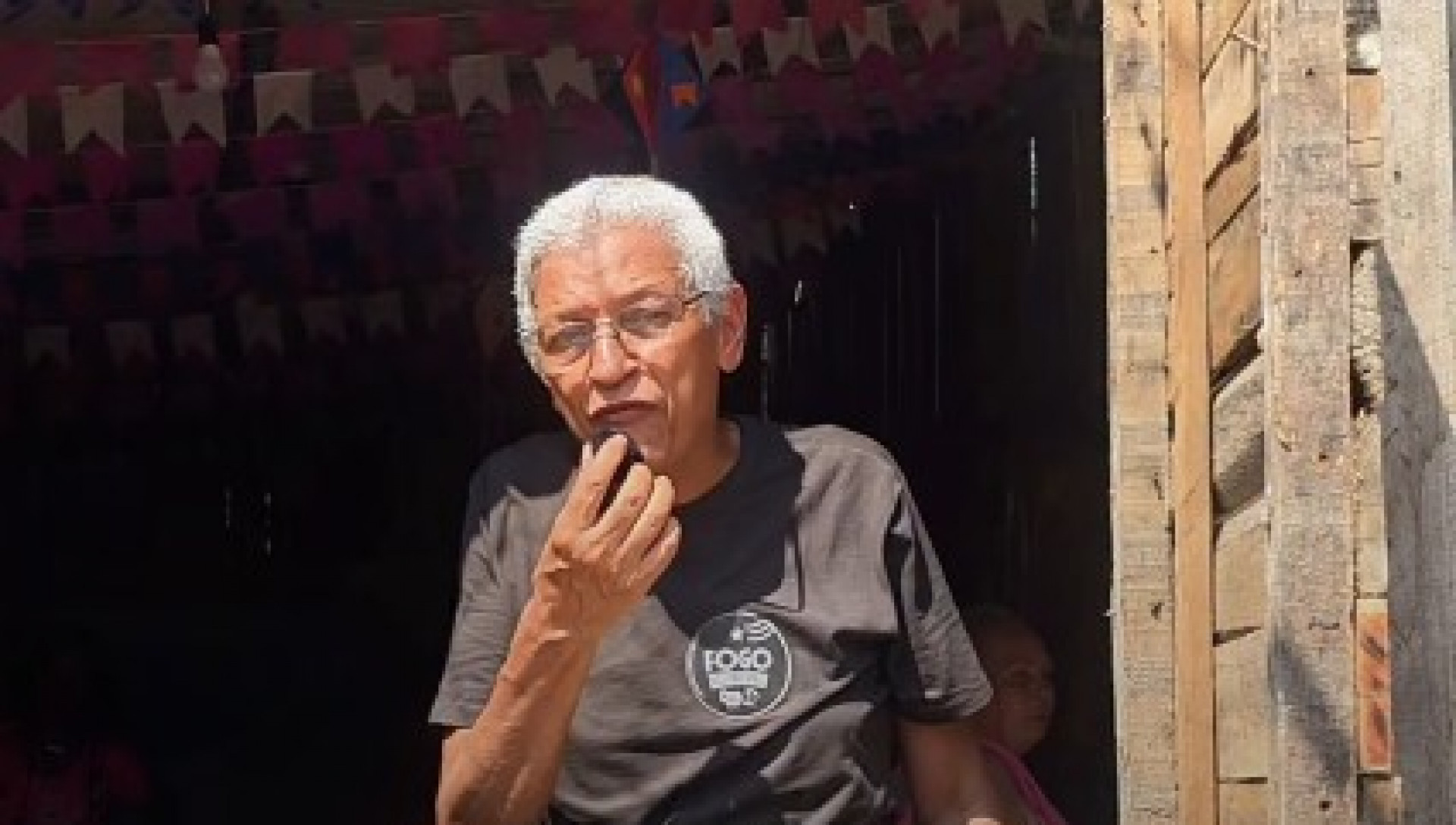 Cyro Garcia (PSTU) esteve na Ocupação Reflexo do Amanhã, em Volta Redonda - Reprodução / Redes Sociais