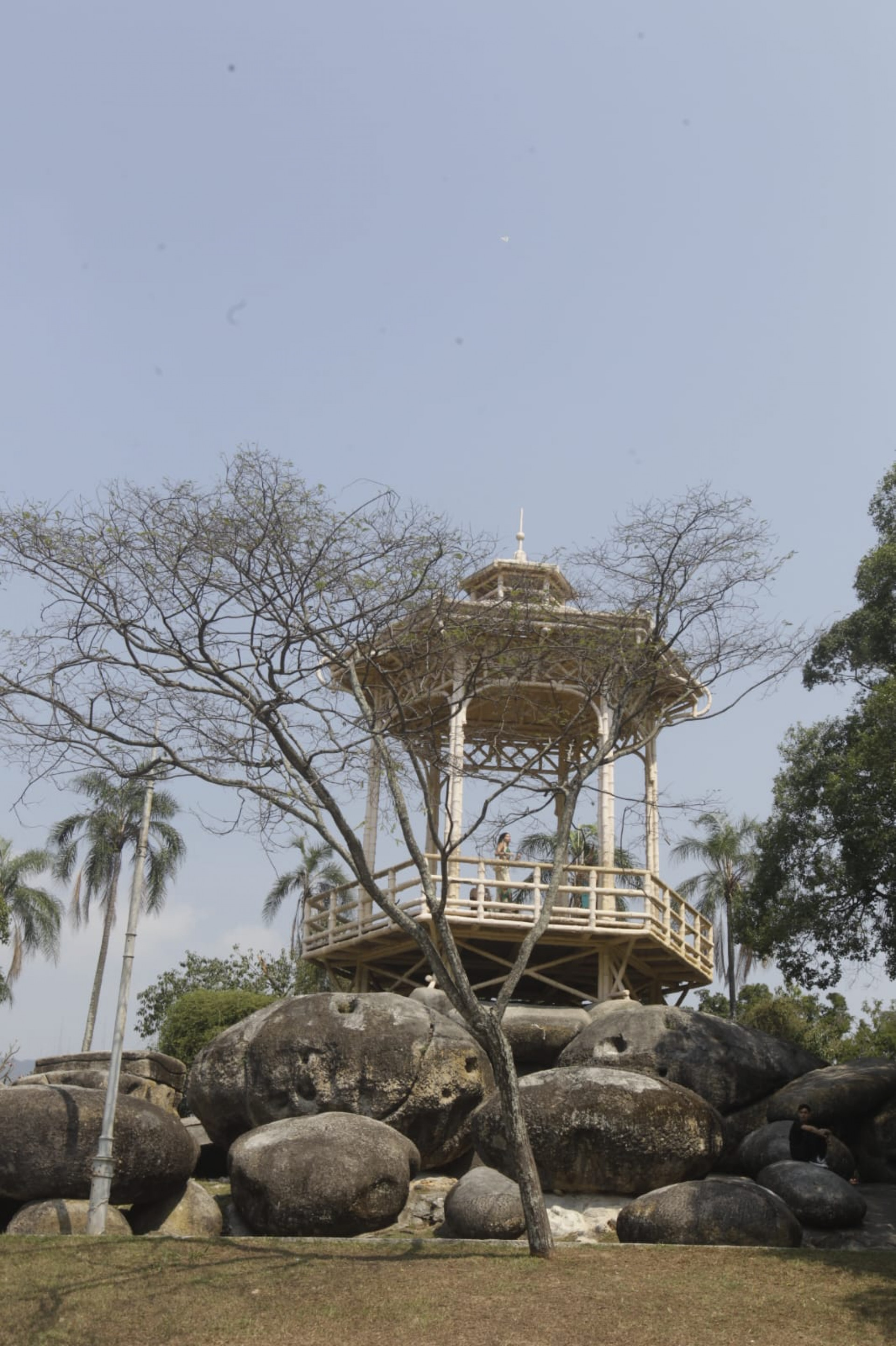 Cariocas e turistas aproveitaram o domingo (30) em atividades na Quinta da Boa Vista - Reginaldo Pimenta / Agência O Dia