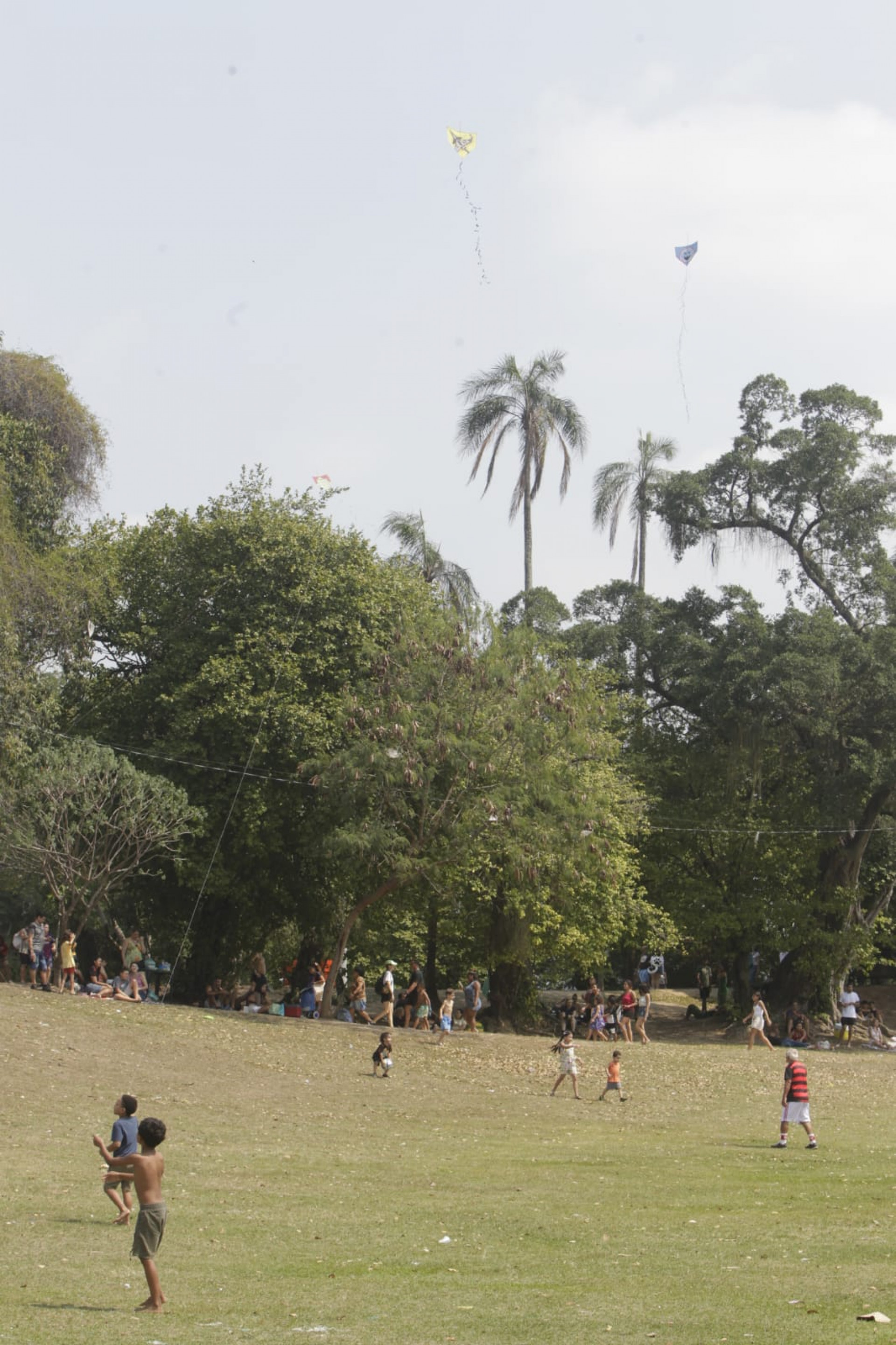 Cariocas e turistas aproveitaram o domingo (30) em atividades na Quinta da Boa Vista - Reginaldo Pimenta / Agência O Dia