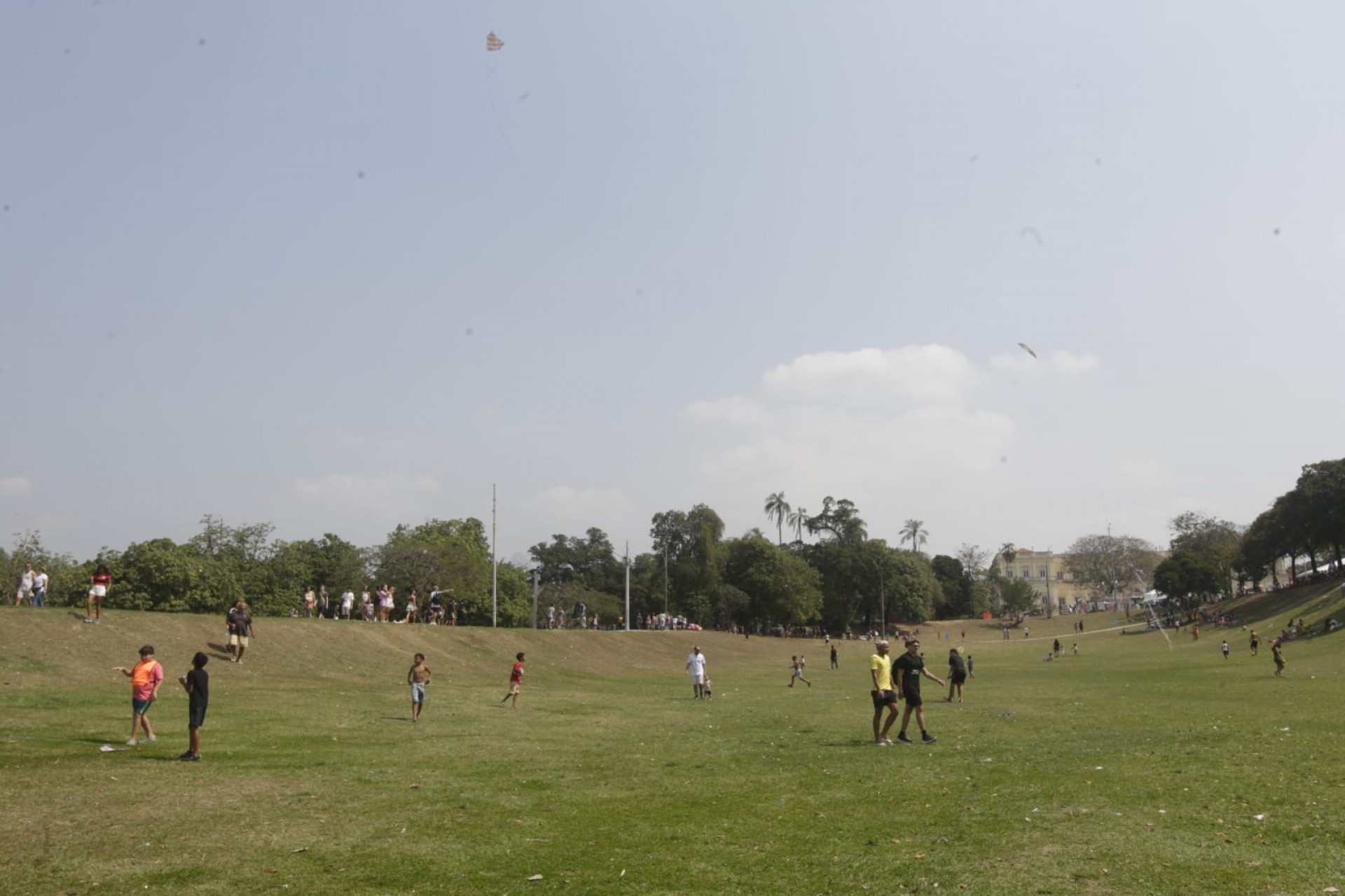 Cariocas e turistas aproveitaram o domingo (30) em atividades na Quinta da Boa Vista - Reginaldo Pimenta / Agência O Dia