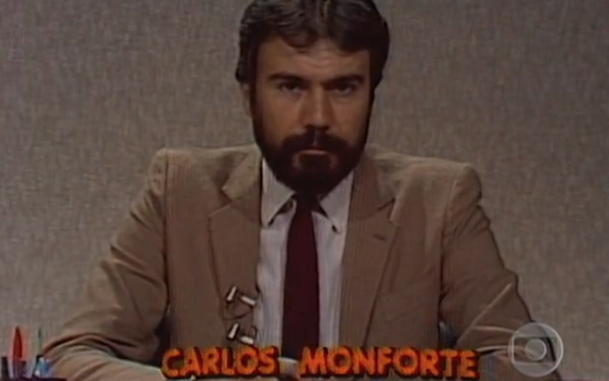 Carlos Monforte apresentou o \'Bom Dia Brasil\' em 1983