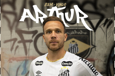 Santos anuncia a contratação de Arthur, antigo sonho do Fluminense