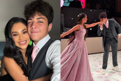 Filho de Mileide Mihaile é príncipe dos 15 anos da filha de Tirullipa