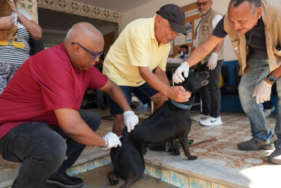 Sábado de vacinação contra raiva animal em São Gonçalo