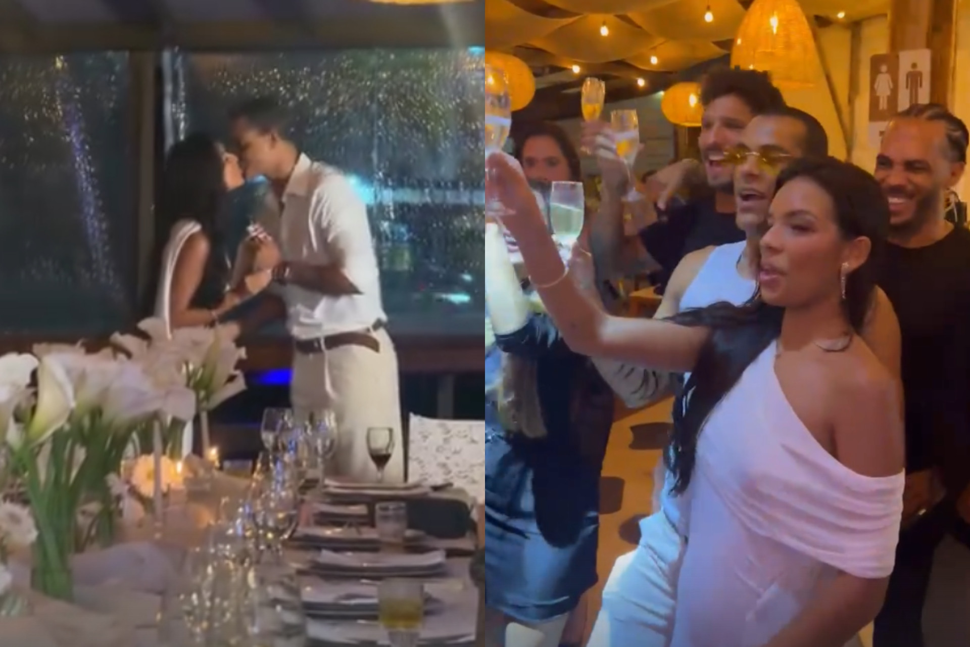 Mell Muzzillo e Marcello Melo Jr. reúnem amigos para celebrar noivado - Reprodução / Instagram