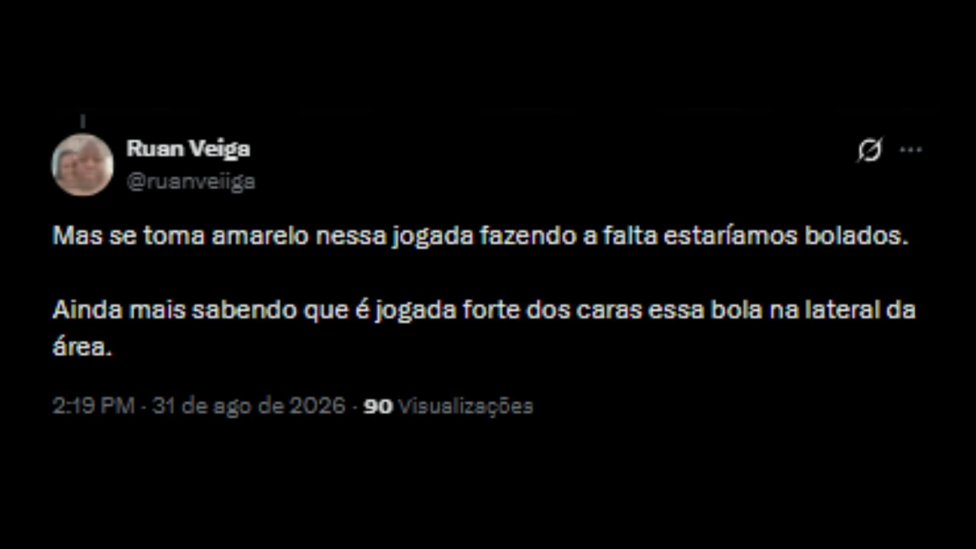 Repercussão de torcedores do Fluminense sobre marcação peculiar de Ganso sobre Leozinho - Reprodução/X @ruanveiiga