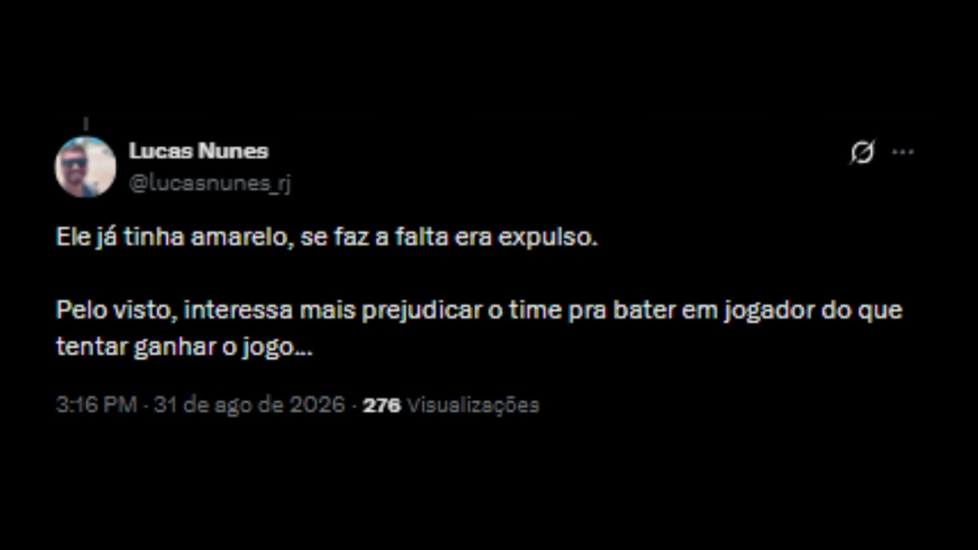 Repercussão de torcedores do Fluminense sobre marcação peculiar de Ganso sobre Leozinho - Reprodução/X @lucasnunes_rj