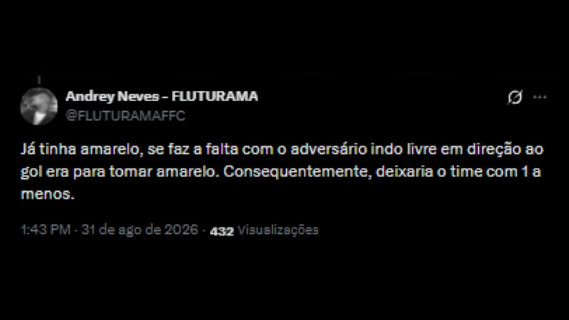 Repercussão de torcedores do Fluminense sobre marcação peculiar de Ganso sobre Leozinho - Reprodução/X @FLUTURAMAFFC