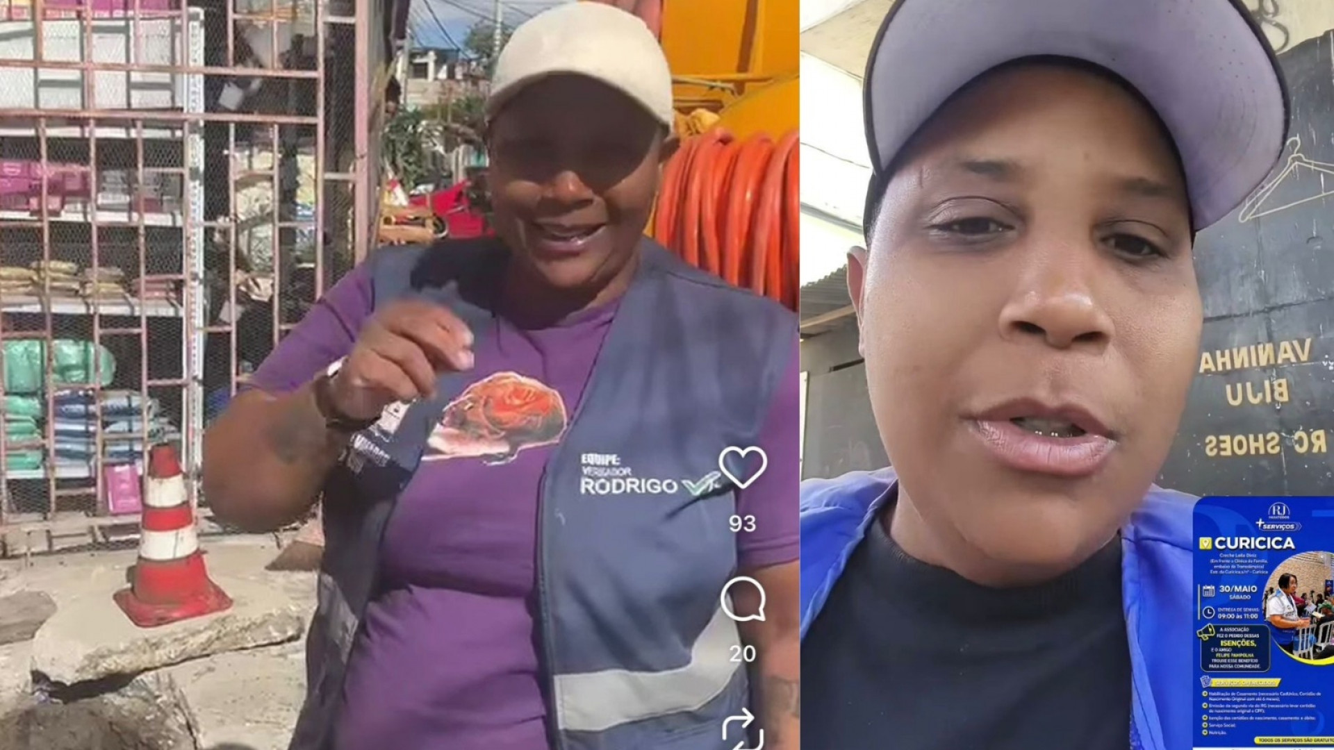 Josiane Dias de Assun&ccedil;&atilde;o Maia morreu a tiros na Estrada do Guerengu&ecirc;, na Taquara