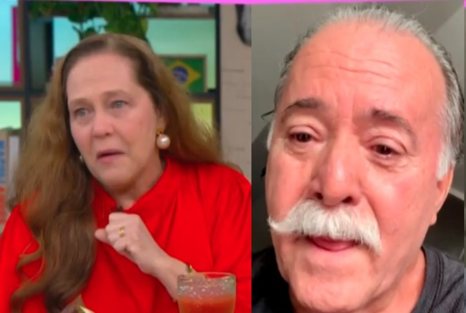 Isabela Garcia ganha homenagem de Tony Ramos e se emociona - Reprodução de vídeo / TV Globo