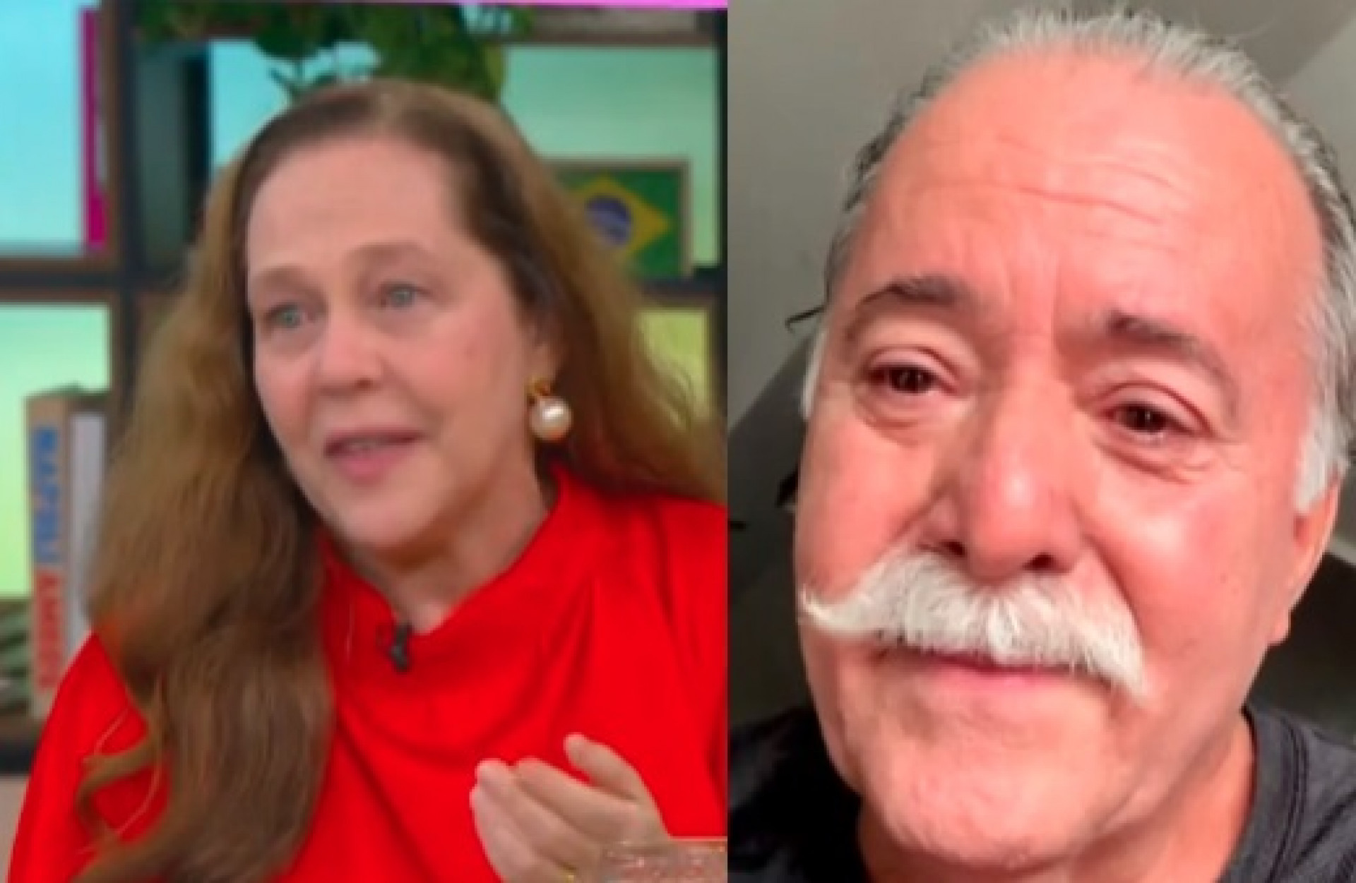 Isabela Garcia ganha homenagem de Tony Ramos e se emociona - Reprodução de vídeo / TV Globo
