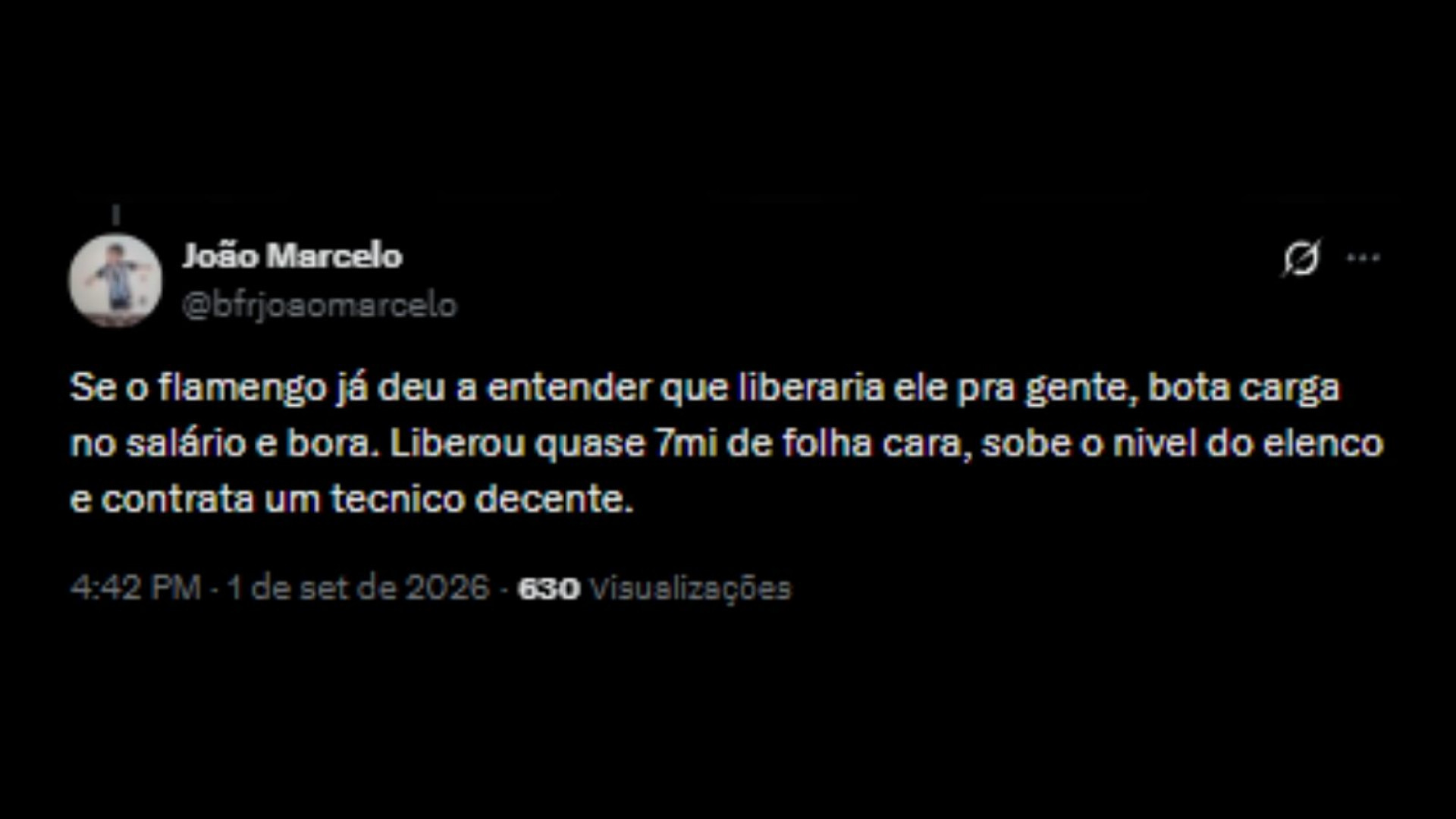 Botafoguenses pedindo a vinda de Everton Cebolinha para o clube - Reprodução/X @bfrjoaomarcelo