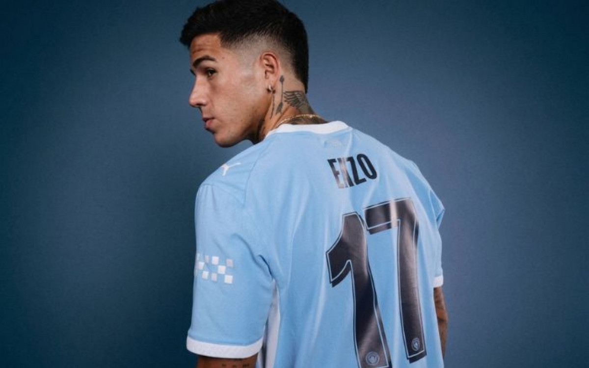 Enzo Fernández no Manchester City foi contratação mais cara da janela