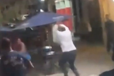Vendedor é agredido com barra de ferro em briga com motorista de ônibus