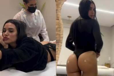 Jordana mostra resultado de harmonização de glúteos após 'BBB 26'