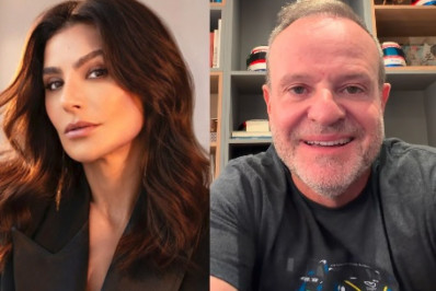 Cíntia Chagas confirma namoro com Rubens Barrichello