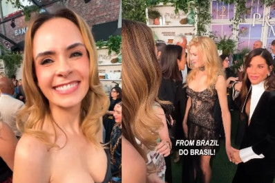 Ana Paula Renault mostra interação com Nicole Kidman e Sandra Bullock