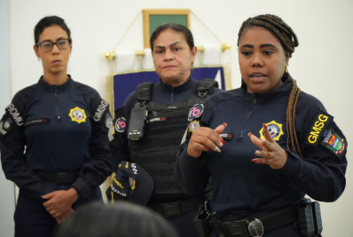 Guarda Municipal de São Gonçalo realiza aula de defesa pessoal para mulheres