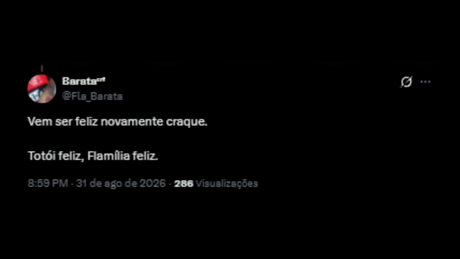 Torcedores do Flamengo se dividem a respeito de vinda de Éverton Ribeiro - Reprodução/X @Fla_barata