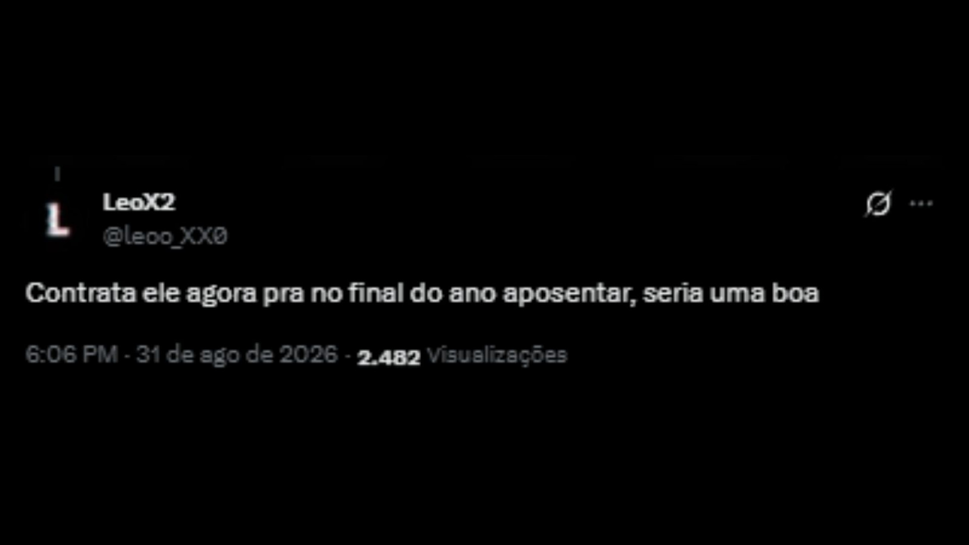 Torcedores do Flamengo se dividem a respeito de vinda de Éverton Ribeiro - Reprodução/X @leoo_XX0