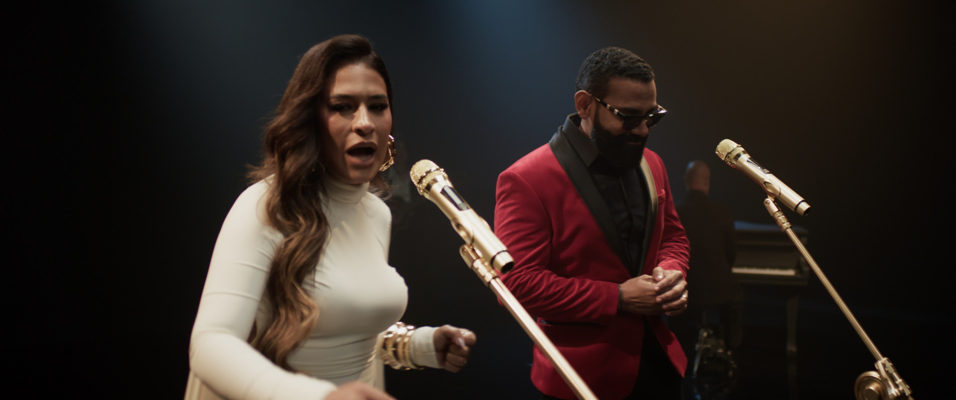 Pablo e Simone Mendes dividem os vocais na canção 'Suor Pingado' - Divulgação