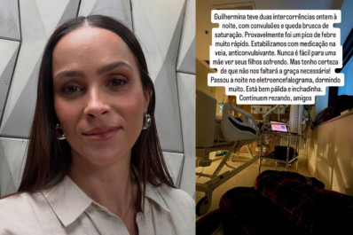 Filha de Juliano Cazarré tem convulsões durante internação no CTI