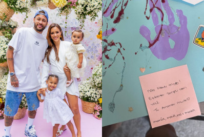 Neymar anuncia nome da terceira filha com Bruna Biancardi