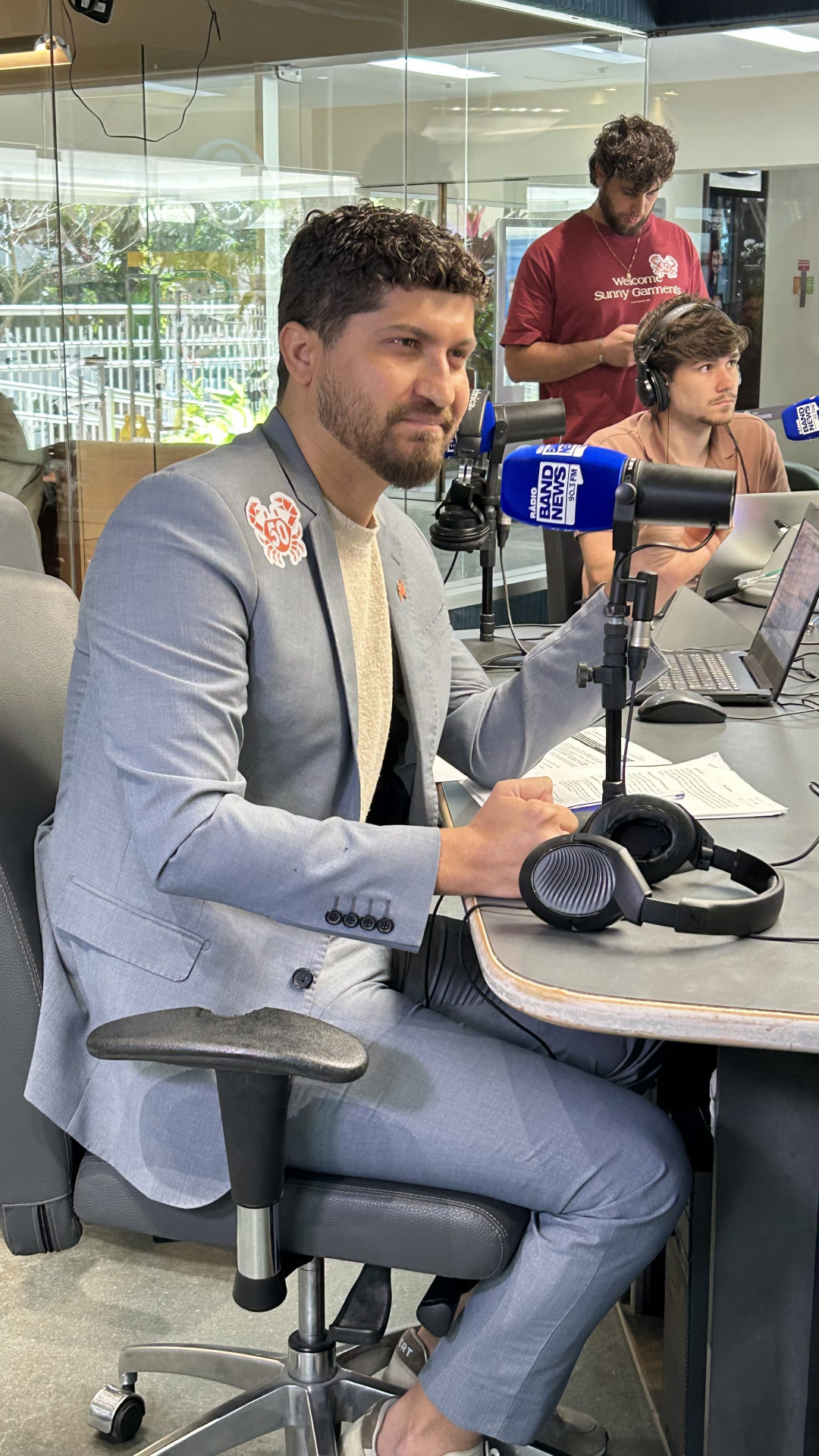 William Siri, do PSOL, participou de uma sabatina na rádio BandNews - Divulgação