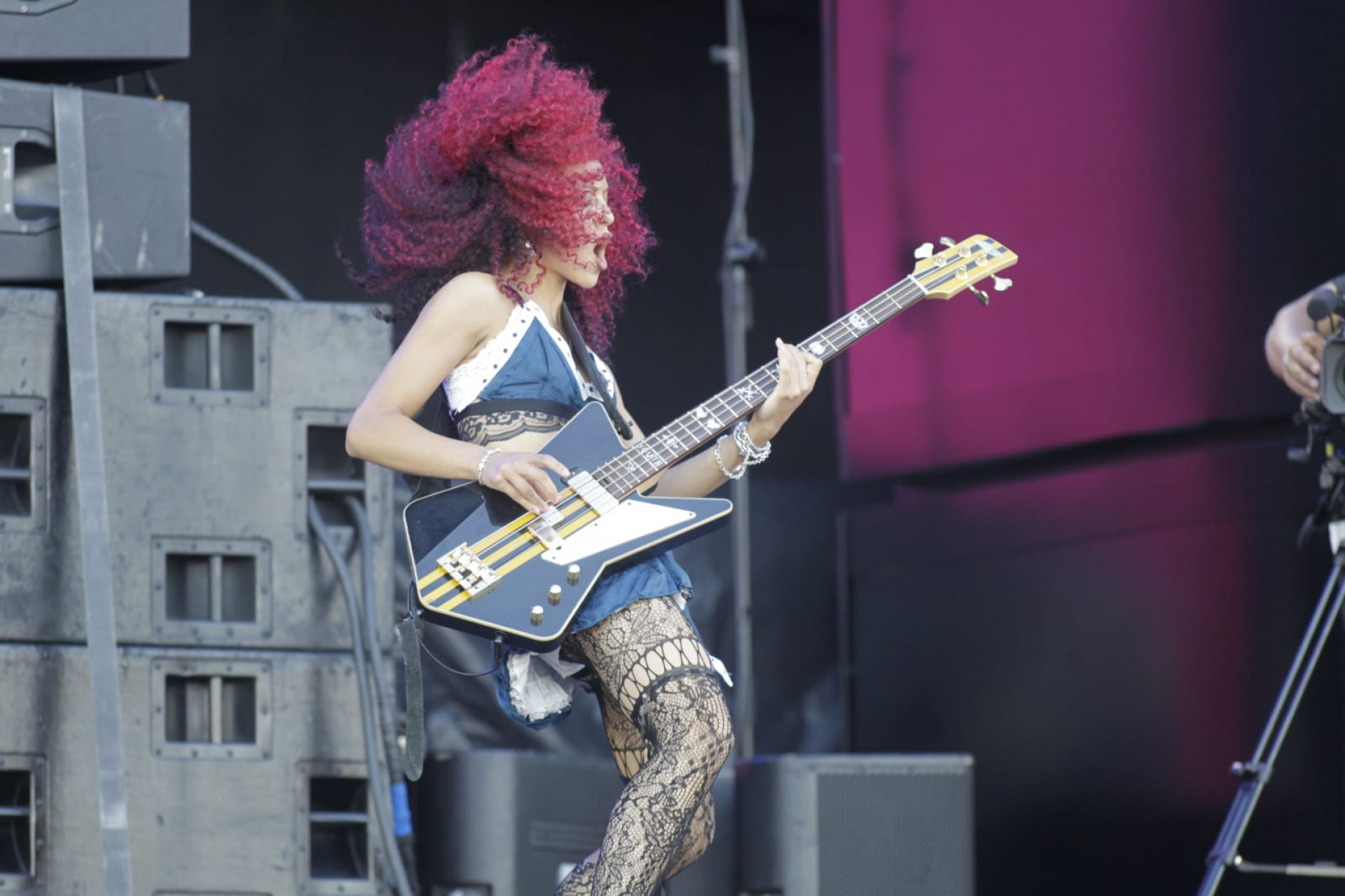 Duo Nova Twins comanda roda punk no Rock in Rio - Reginaldo Pimenta/Agência O Dia