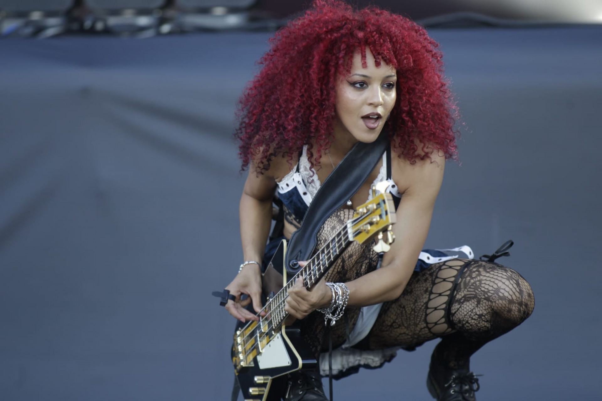 Duo Nova Twins comanda roda punk no Rock in Rio - Reginaldo Pimenta/Agência O Dia